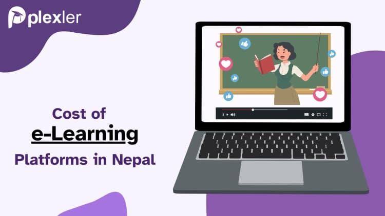 Cost of the e-learning online learning platform in Nepal.